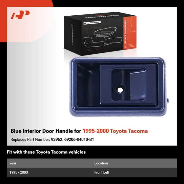 Blue Interior Door Handle for 1995-2000 Toyota Tacoma