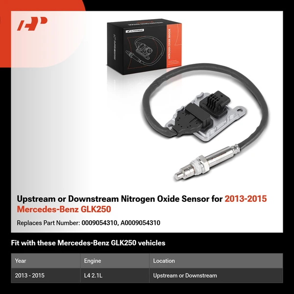 Upstream or Downstream Nitrogen Oxide Sensor for 2013-2015 Mercedes-Benz GLK250