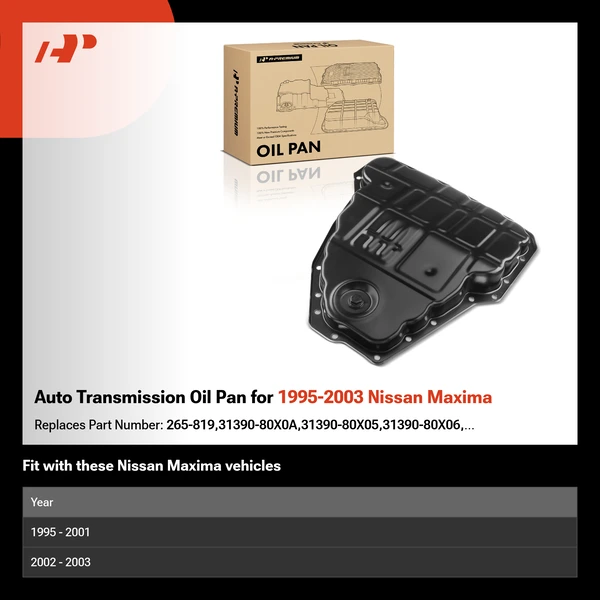Auto Transmission Oil Pan for 1995-2003 Nissan Maxima
