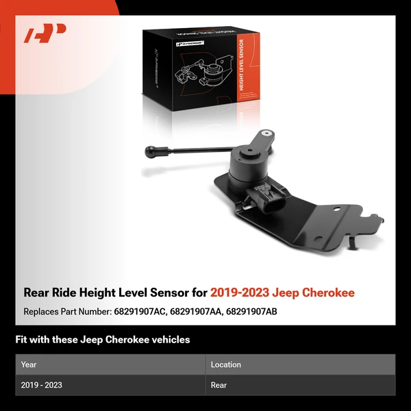 Rear Ride Height Level Sensor for 2019-2023 Jeep Cherokee