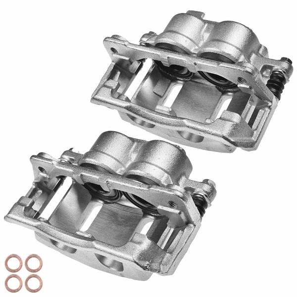 2-PC Brake Caliper, Front Driver & Passenger, 2-Piston, A-Premium APBC1675