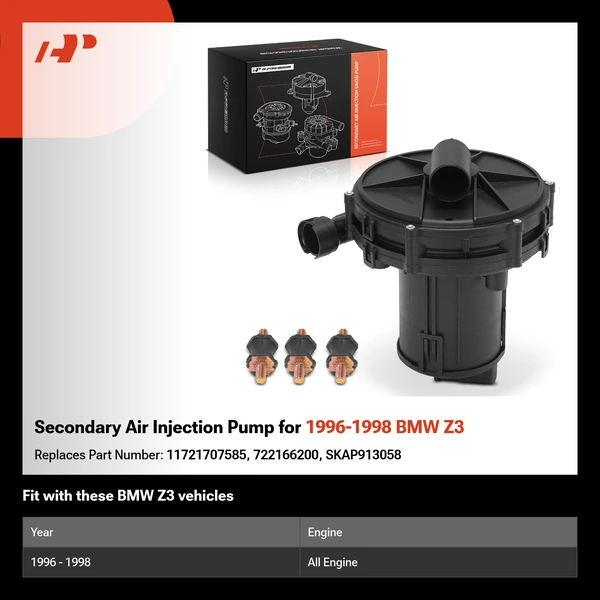 Secondary Air Injection Pump for 1996-1998 BMW Z3
