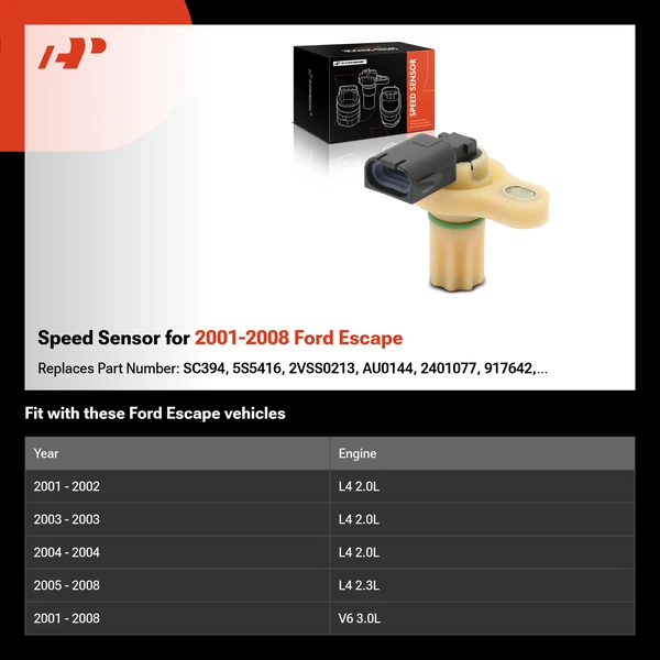 Speed Sensor for 2001-2008 Ford Escape