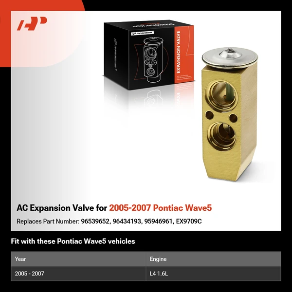 AC Expansion Valve for 2005-2007 Pontiac Wave5