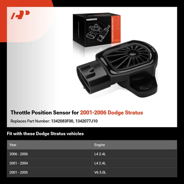 Throttle Position Sensor for 2001-2006 Dodge Stratus