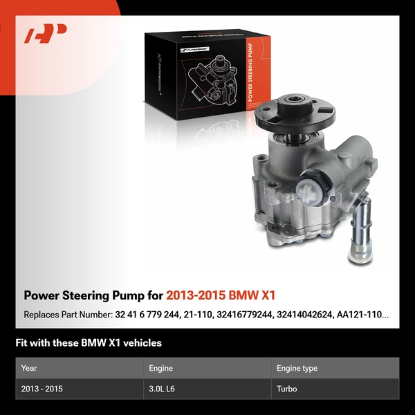 Power Steering Pump for 2013-2015 BMW X1