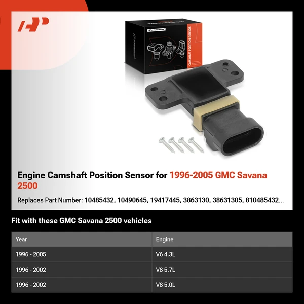 Engine Camshaft Position Sensor for 1996-2005 GMC Savana 2500