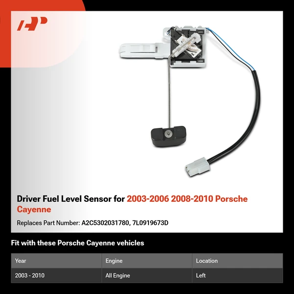 Driver Fuel Level Sensor for 2003-2006 2008-2010 Porsche Cayenne