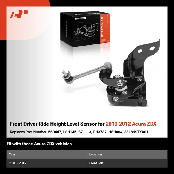 Front Driver Ride Height Level Sensor for 2010-2012 Acura ZDX