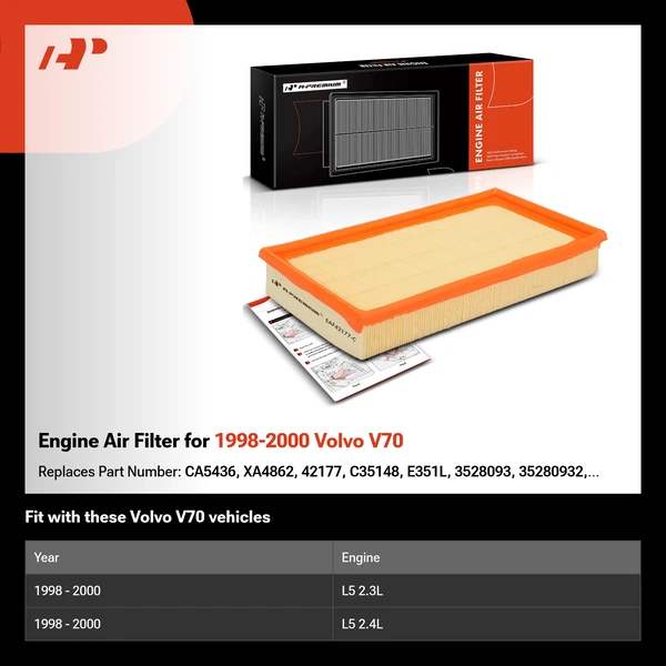 Engine Air Filter for 1998-2000 Volvo V70