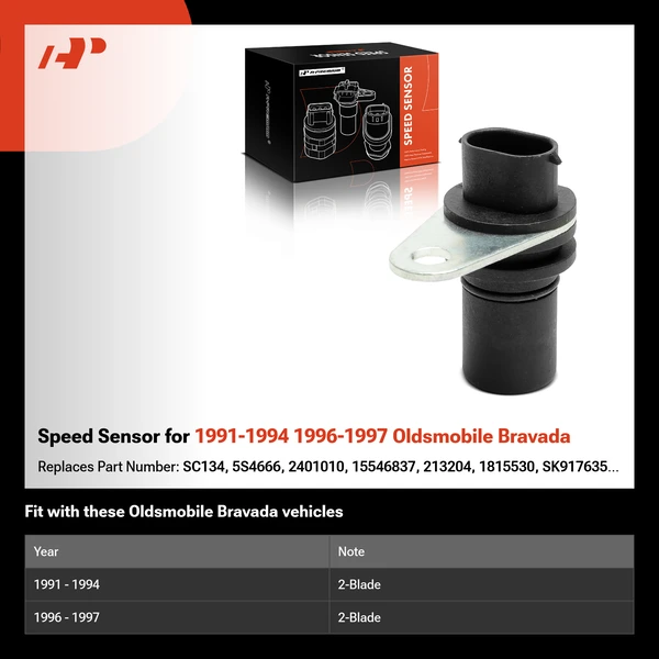 Speed Sensor for 1991-1994 1996-1997 Oldsmobile Bravada