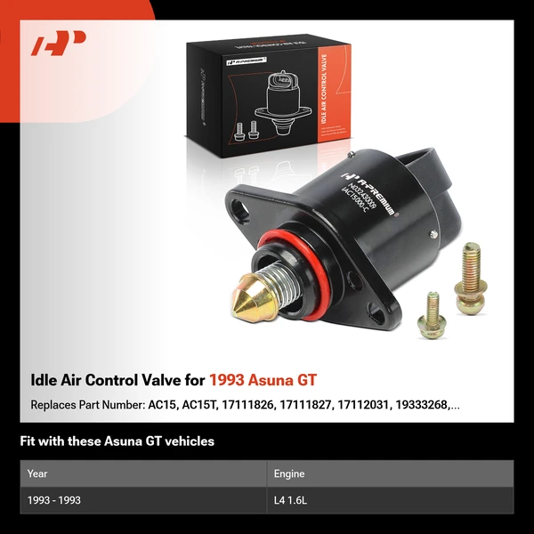 Idle Air Control Valve for 1993 Asuna GT