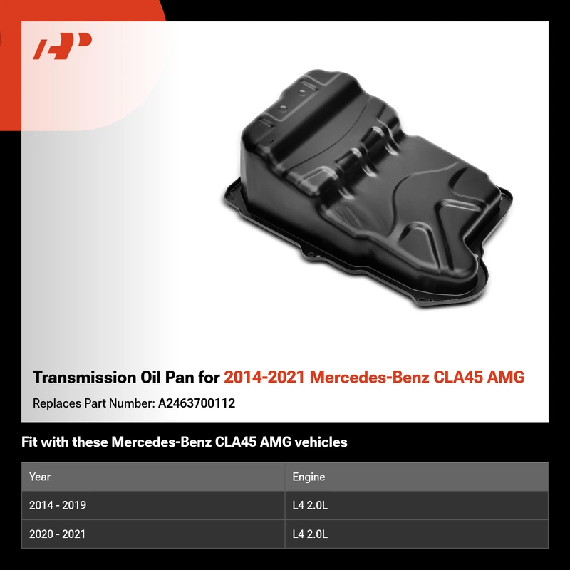 Transmission Oil Pan for 2014-2021 Mercedes-Benz CLA45 AMG