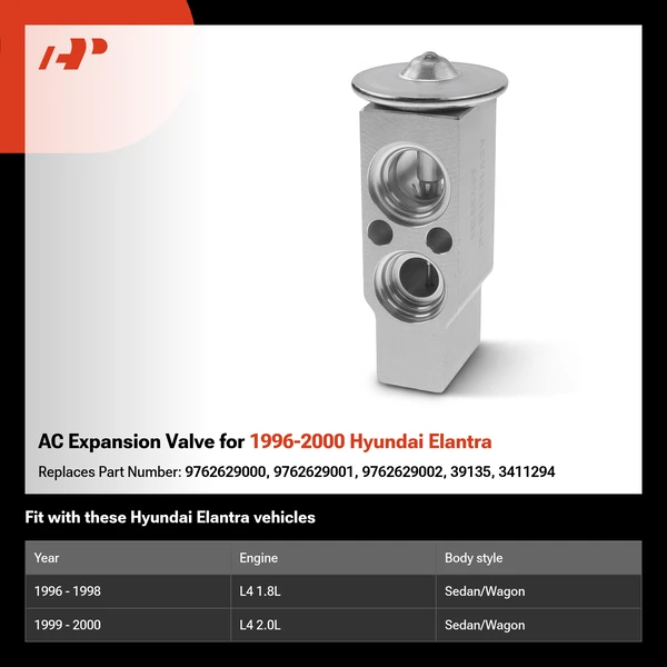 AC Expansion Valve for 1996-2000 Hyundai Elantra
