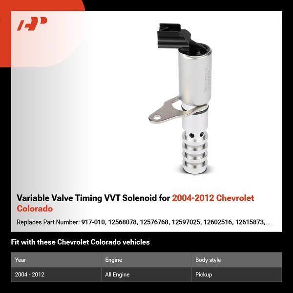 Variable Valve Timing VVT Solenoid for 2004-2012 Chevrolet Colorado