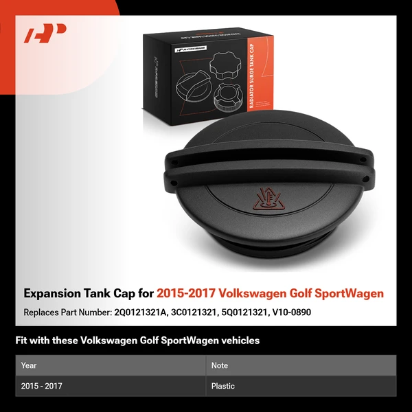 Expansion Tank Cap for 2015-2017 Volkswagen Golf SportWagen