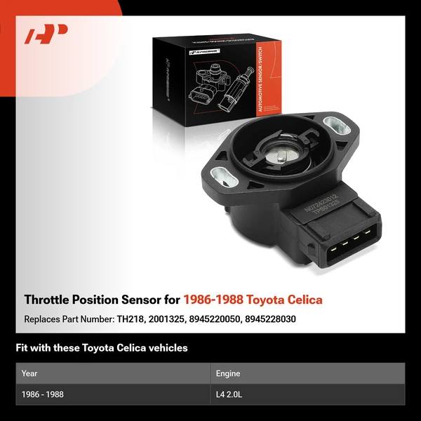 Throttle Position Sensor for 1986-1988 Toyota Celica