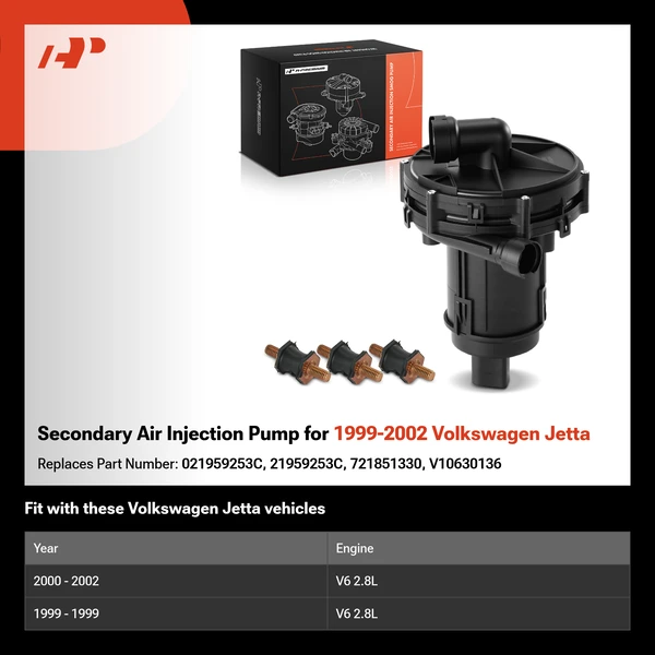 Secondary Air Injection Pump for 1999-2002 Volkswagen Jetta