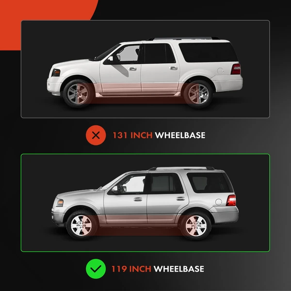 Driver Running Board Motor with Bracket for Ford Expedition Lincoln 119.0in. WB