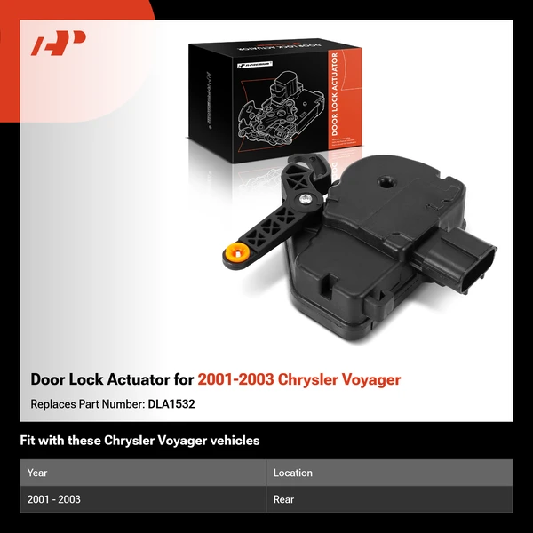 Door Lock Actuator for 2001-2003 Chrysler Voyager