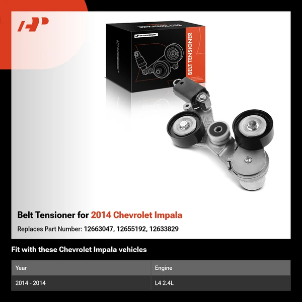 Belt Tensioner for 2014 Chevrolet Impala