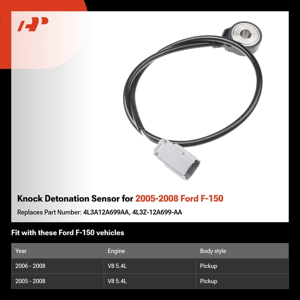 Knock Detonation Sensor for 2005-2008 Ford F-150