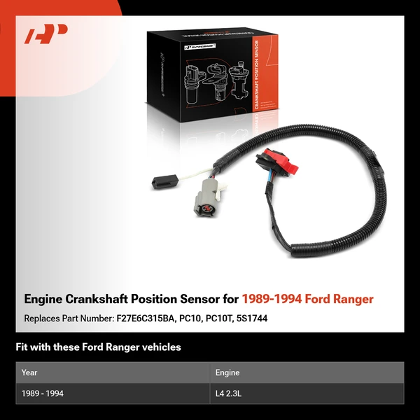 Engine Crankshaft Position Sensor for 1989-1994 Ford Ranger