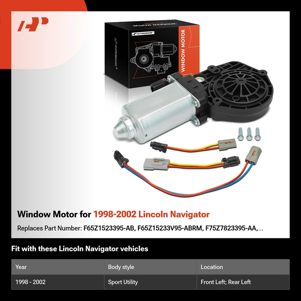 Window Motor for 1998-2002 Lincoln Navigator