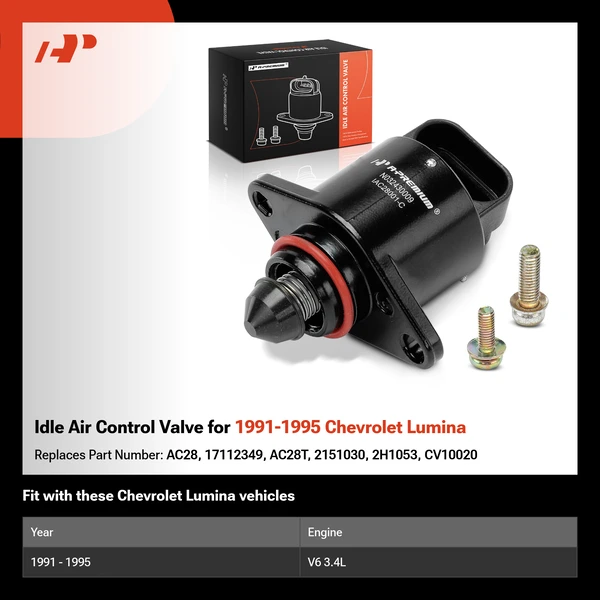 Idle Air Control Valve for 1991-1995 Chevrolet Lumina
