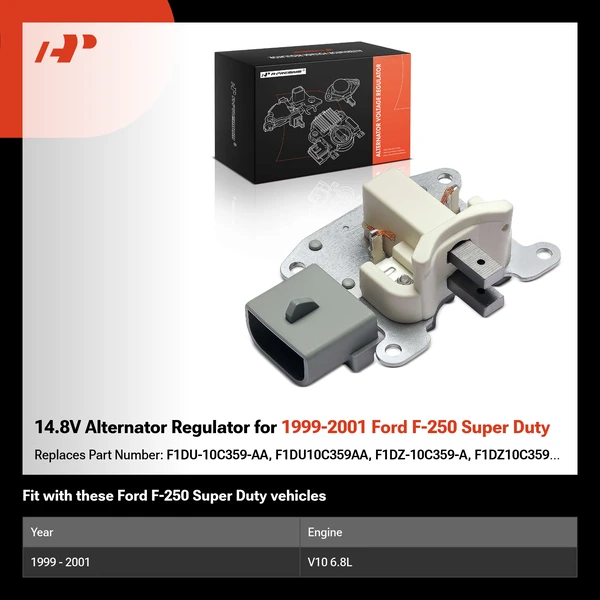 14.8V Alternator Regulator for 1999-2001 Ford F-250 Super Duty