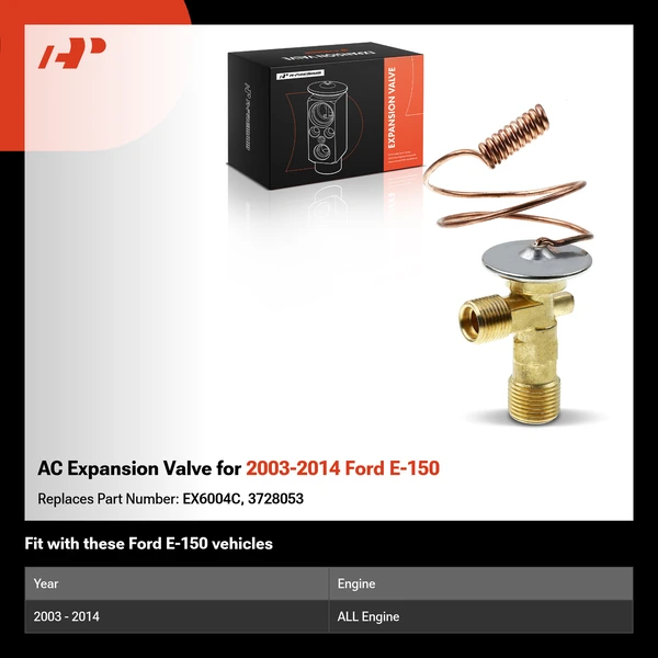 AC Expansion Valve for 2003-2014 Ford E-150