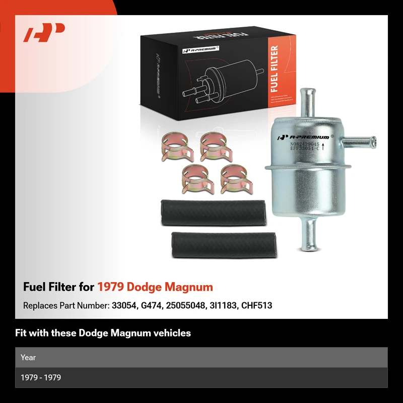 Fuel Filter for 1979 Dodge Magnum
