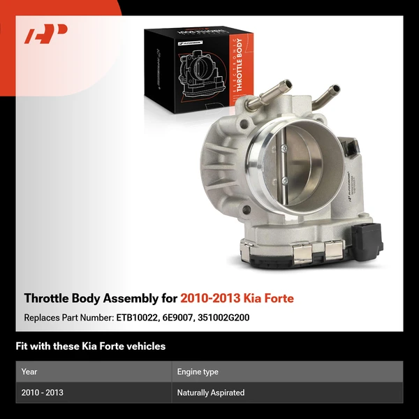 Throttle Body Assembly for 2010-2013 Kia Forte
