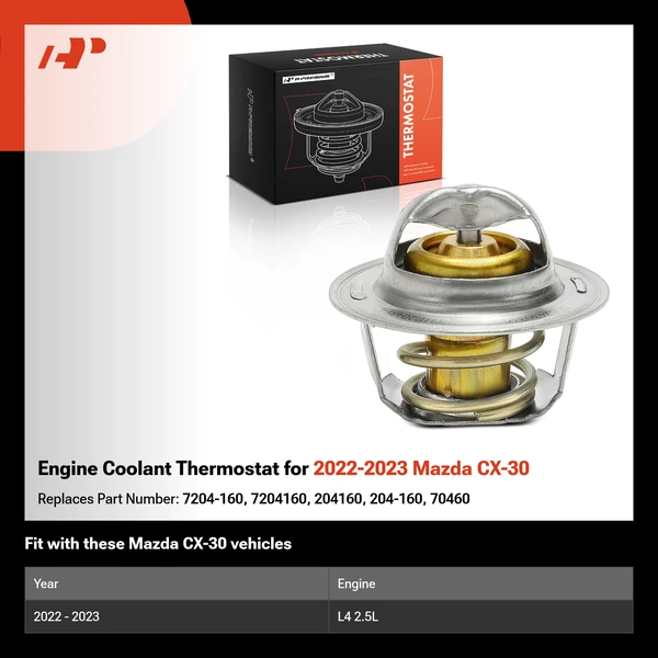 Engine Coolant Thermostat for 2022-2023 Mazda CX-30