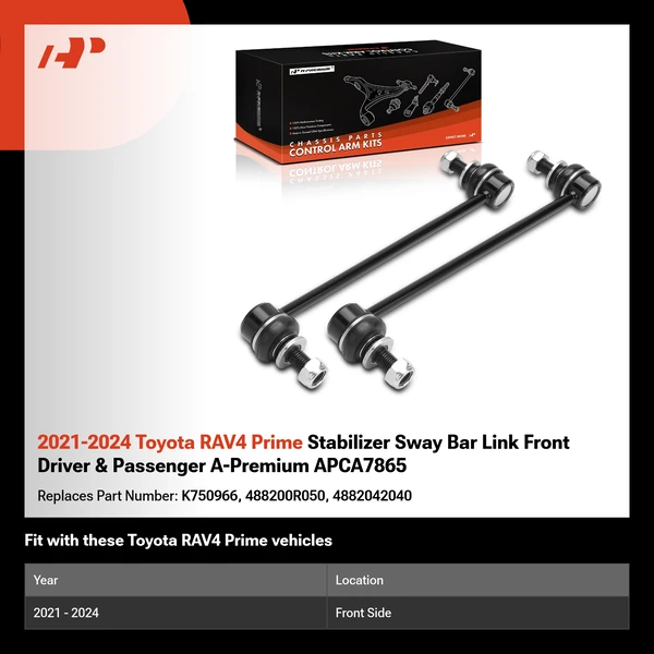 2021-2024 Toyota RAV4 Prime Stabilizer Sway Bar Link Front Driver & Passenger A-Premium APCA7865