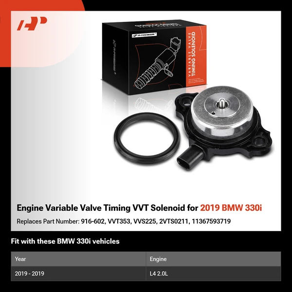 Engine Variable Valve Timing VVT Solenoid for 2019 BMW 330i