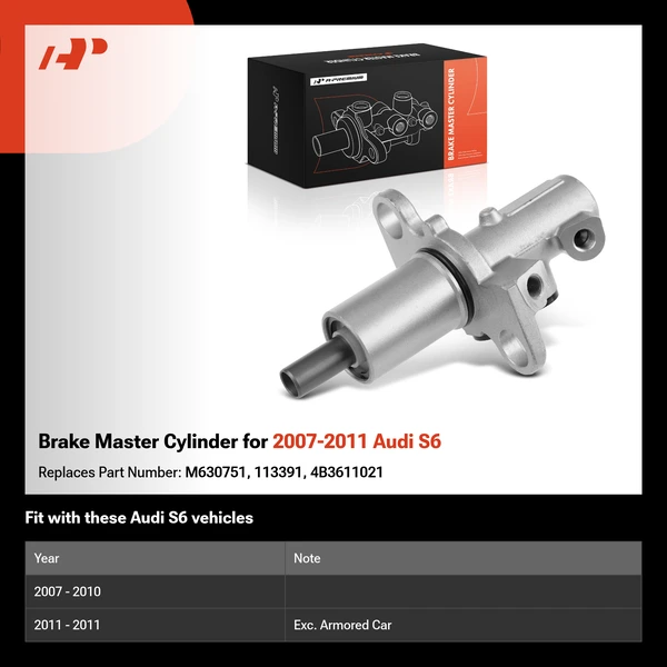 Brake Master Cylinder for 2007-2011 Audi S6