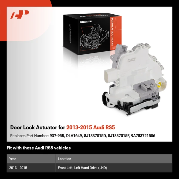 Door Lock Actuator for 2013-2015 Audi RS5
