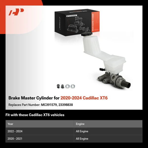 Brake Master Cylinder for 2020-2024 Cadillac XT6