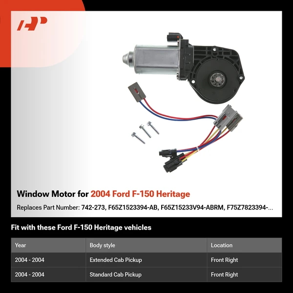 Window Motor for 2004 Ford F-150 Heritage