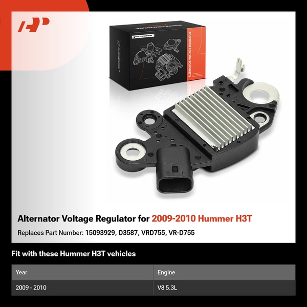 Alternator Voltage Regulator for 2009-2010 Hummer H3T