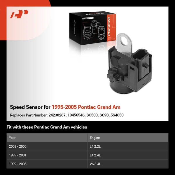 Speed Sensor for 1995-2005 Pontiac Grand Am