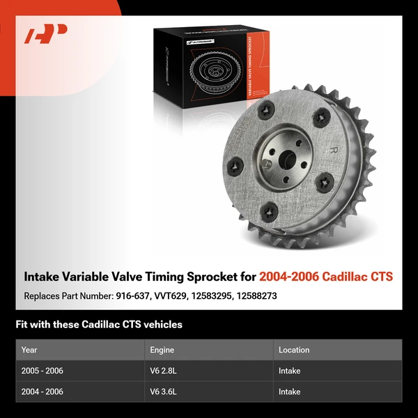 Intake Variable Valve Timing Sprocket for 2004-2006 Cadillac CTS