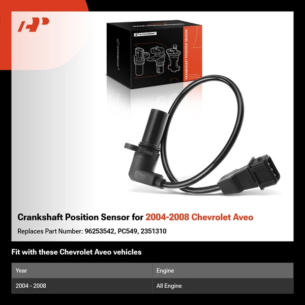 Crankshaft Position Sensor for 2004-2008 Chevrolet Aveo