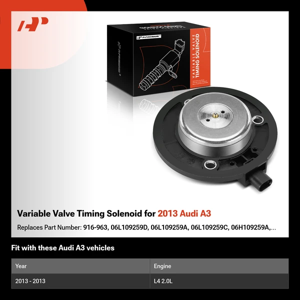 Variable Valve Timing Solenoid for 2013 Audi A3