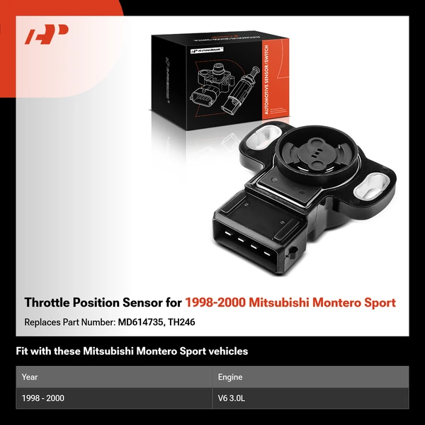 Throttle Position Sensor for 1998-2000 Mitsubishi Montero Sport