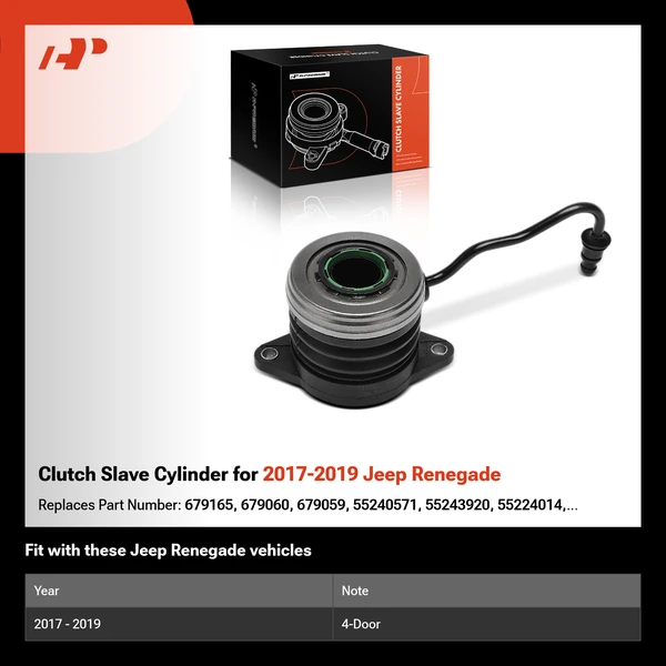 Clutch Slave Cylinder for 2017-2019 Jeep Renegade