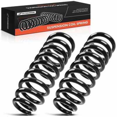 2 Pcs Rear Suspension Coil Springs