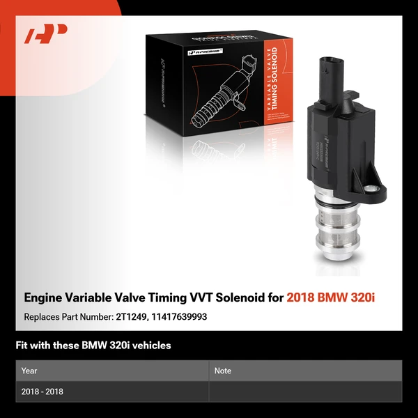 Engine Variable Valve Timing VVT Solenoid for 2018 BMW 320i