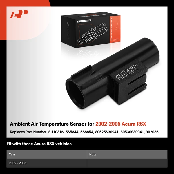 Ambient Air Temperature Sensor for 2002-2006 Acura RSX